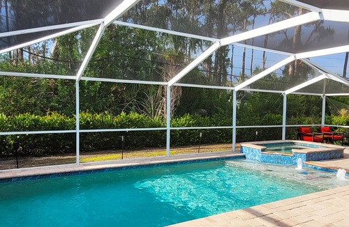 Bonita Springs House | Beautiful Heated Saltwater Pool/Hot Tub Home, 4 Minutes to Beach, Great Biking