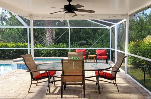 Bonita Springs House | Beautiful Heated Saltwater Pool/Hot Tub Home, 4 Minutes to Beach, Great Biking