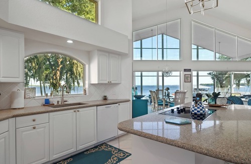 Lake Placid House | Beautiful Lake June home, hot tub, large screen porch, dock, rope swing, kayaks