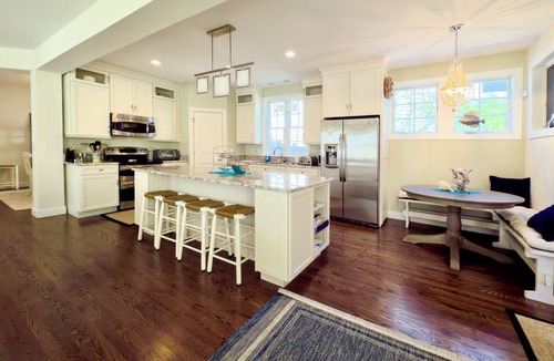 Dodds Addition House | Beautiful Rehoboth Beach Home Parking Porch Clean