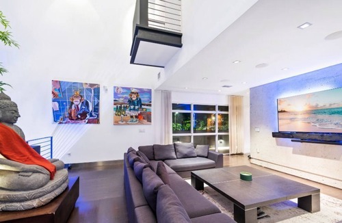 Northeast Coconut Grove Villa | Beautiful Unique modern 7 bedroom with steam room and gym
