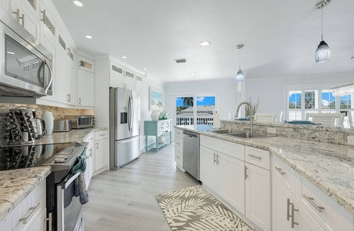 Marco Island House | Beautiful Waterfront Pool Home, Walk to Beach, Pool/PPong Tbl