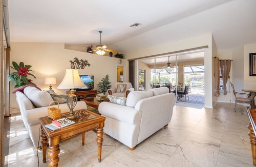 Fort Myers House | Beautiful Waterfront Property, Direct Gulf Access, Saltwater Heated Pool & Spa