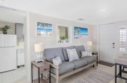 Fort Myers Beach House | Best Location on FMB! AWESOME SALTWATER POOL! WALK EVERYWHERE! 1st floor unit