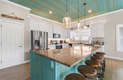 Dune Allen Beach House | 🏆 BEST VALUES 30A Private beach & Private Heated Pool, fenced yd, bikes, pets