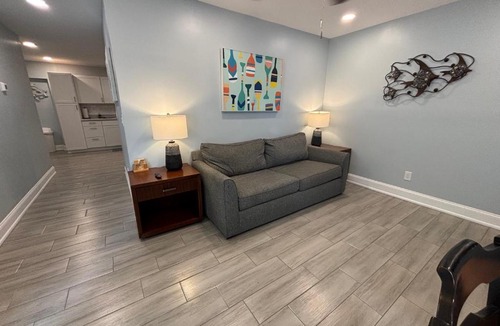 Bonita Shores Apartment | Blue Crab Dock On Gulf Canal Front Close 2 Beach Restaurants