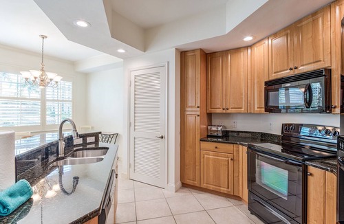 Bonita Shores Condo | Bonita Village #2203, Spiral Staircase to Resort Pool