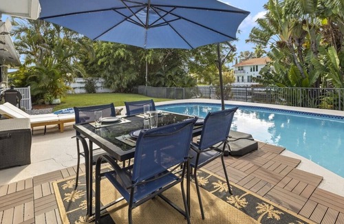 Lake Ida Shores House | Boynton Bouy - 2 bed pool home with private dock
