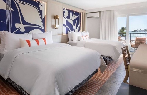 Islamorada Hotel | Breathtaking Marina View Room w/Balcony | 2 Family Ready Rooms w/Pool Access