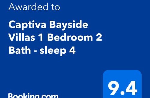Captiva Apartment | Captiva Bayside Villas 1 Bedroom 2 Bath - sleep 4