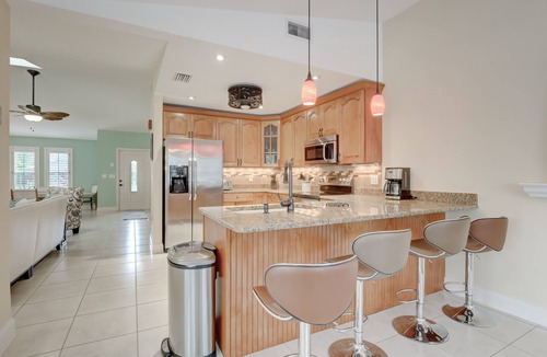 Central Naples House | Centrally Located Pool Home in Naples