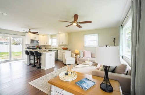 North Cape May House | Charming 2BR/2BA home just a short walk to the bay with breathtaking sunsets.