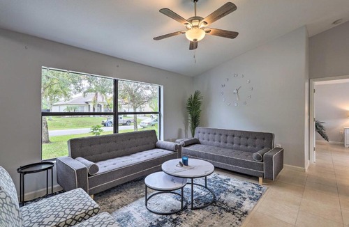 Interchange Square House | Charming Palm Bay Retreat w/Spacious Yard!