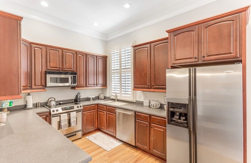 Historic Downtown Savannah House | Chic Townhome One Block From Forsyth w/Large Garage by Lucky Savannah