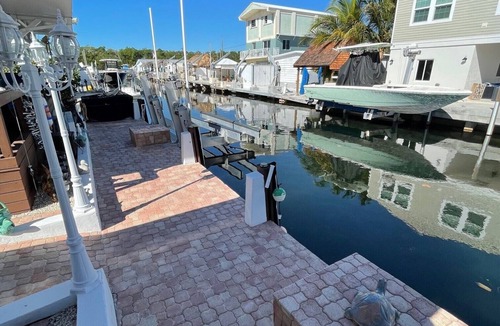 Key Largo Village House | Cozy 2 Bedroom 2 Bath Canal Front Home Key Largo