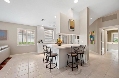 Village Walk House | Cozy beach home in vibrant neighborhood with Pickleball courts & Restaurant Home