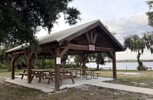 Braden River RV Rental | Deluxe Safari Tent with Family Glamping Comfort Near Anna Maria Island in Bradenton, Florida