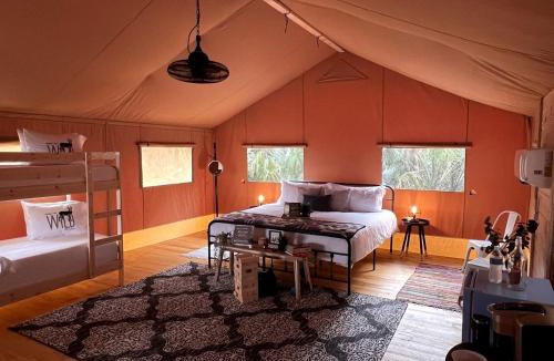 Braden River Other | Deluxe Safari Tent with Family Glamping Comfort Near Anna name Island in Bradenton, Florida