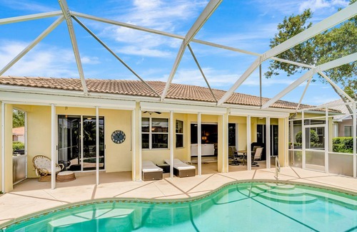 Herons Glen House | Dog-friendly water-view getaway with private pool, on-site golf & fitness center