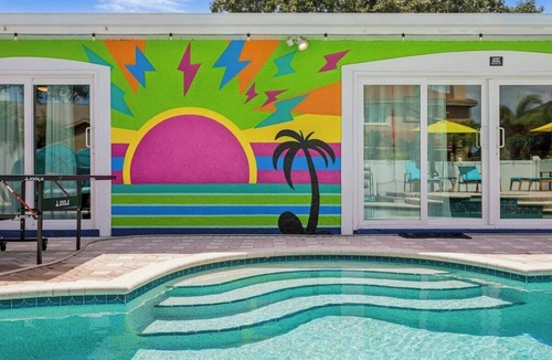 Seminole House | Electric Tropicana! Pickleball, Mini Golf, Pool