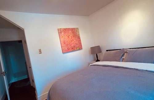 Souderton Apartment | Enjoy comfort, convenience, and a peaceful setting in this beautifully bedroom