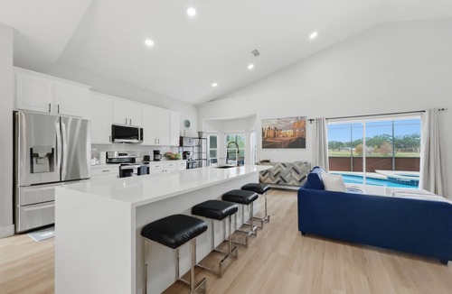 Morgan Point House | Family-Friendly 5-Bedroom Pool & Waterfront Sanctuary in Kissimmee.