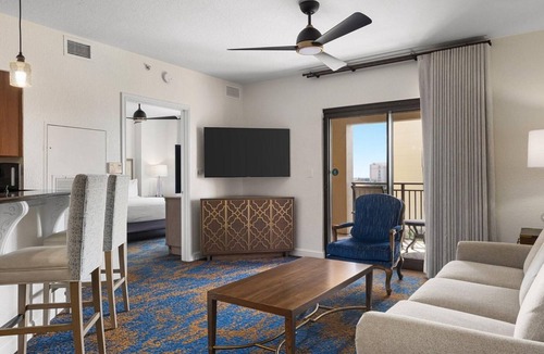 Lake Buena Vista Resort | Family Getaway at Wyndham Bonnet Creek Resort -Near Disney, Lazy River- 1 Bd Dlx