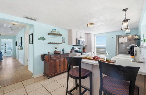 Flagler Beach House | Flagler Beachfront Ocean Views + Bikes + Walkable Stay
