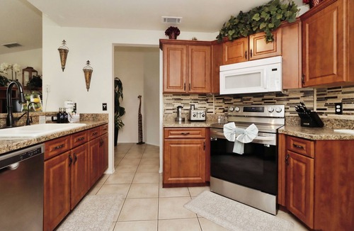 Indian Point House | Florida Villa Near Disney, Southwest-Facing Pool & Private Fenced Yard