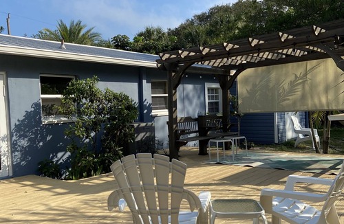 Summerplace House | Fun laid back vibe! Walk to the beach and play pool. Great for pets!