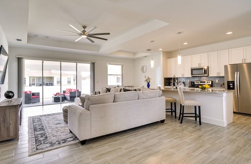 Westminister House | Furnished Lanai & Yard: Comfy Lehigh Acres Getaway