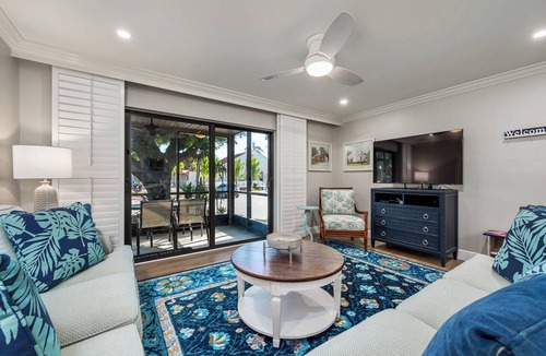 Sanibel Condo | Garden View 1 bed, 1 den w/Sofa Sleeper, 2 bath at Sanibel Moorings #331