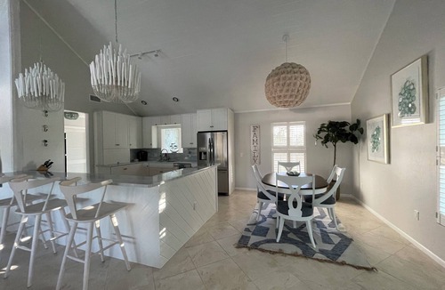 Sanibel House | Gorgeous canal front home east end Sanibel. Walk to beach, restaurants, biking.