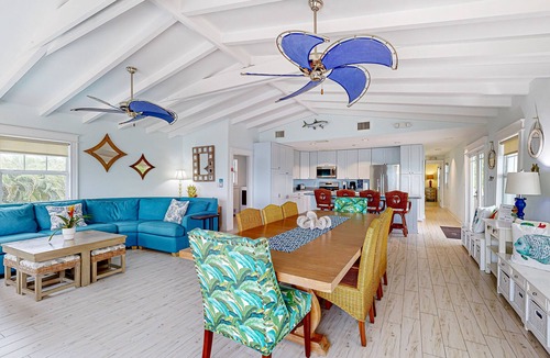Marathon House | Gorgeous, updated, waterfront, pet friendly, home w/pool, dock & kayaks