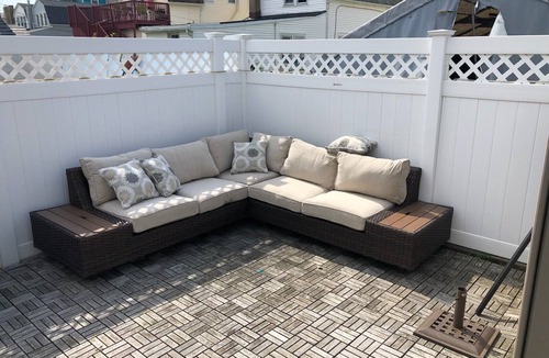 Bradley Beach House | Great Beach Bungalow, steps from the ocean! Free Wifi & Beach Tags!