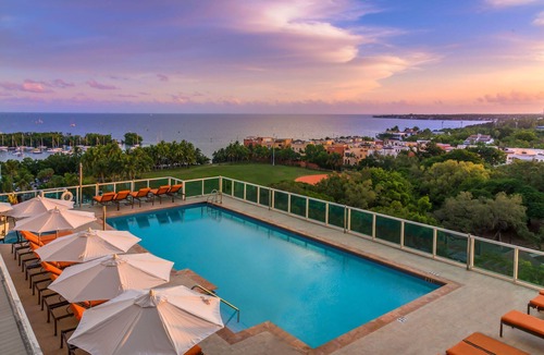 Coconut Grove Apartment | Grove 1BR/1.5BA Suite | Panoramic Bay Views