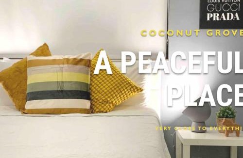 Coconut Grove Apartment | GroveO1 10 min from the beach