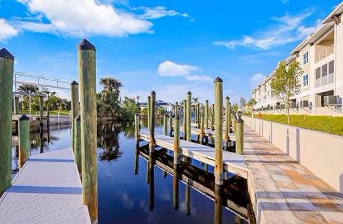 Yacht Club House | Gulf Access with Boat Slip, Heated Saltwater Pool, Dog-Friendly - Bacino Vista #302 - Roelens