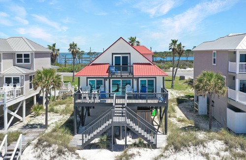 Cape San Blas House | Gulf Front, North Cape San Blas, Pet Friendly ~ Sun Chaser
