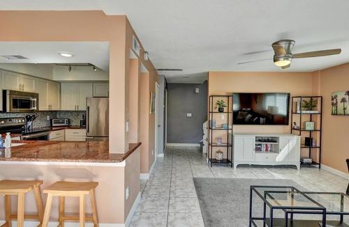 Independence Square House | Gulfside Villas Unit 11. Steps to the Beach, Heated Pool Beautiful Townhome