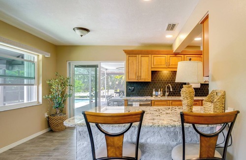 Englewood House | Heated Pool! Extended Stay 4 Mi to Manasota Beach