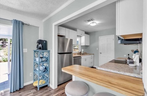 Indian Beach Sapphire Shores House | Heated Salt Water Pool & Fire Pit Retreat in Sarasota