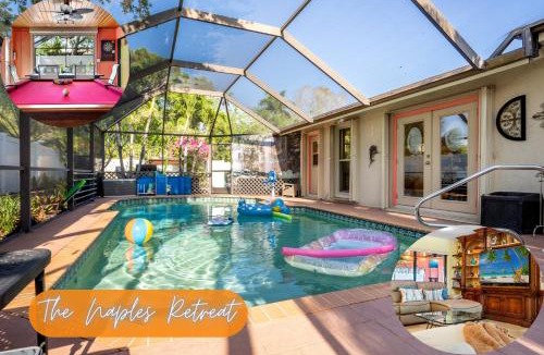 Palm River Estates House | HeatedPool, GameRoom, Pool Table & Darts, Fenced Yard