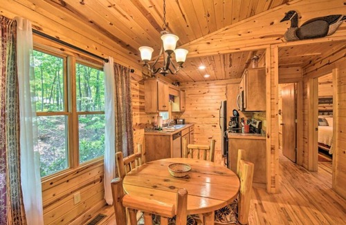 Helen Cabin | Highline 1/1 Cabin! Pool Table! Near Helen!