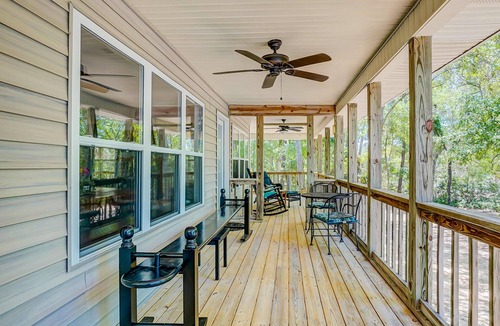 Edisto Island House | Home on fishing creek w/private dock & boat ramp, WiFi & air conditioning