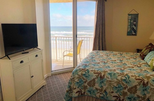 New Smyrna Beach Condo | July 4th SPECIAL! Best of Both Worlds! Direct Ocean Front and Flagler Ave!
