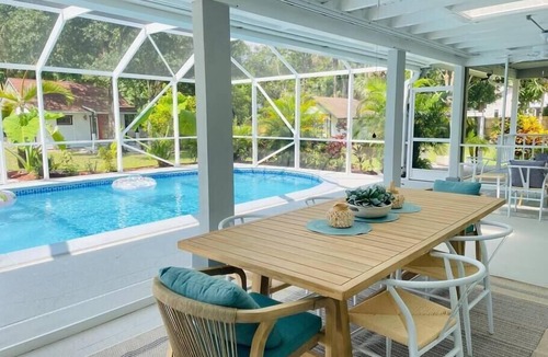 Jupiter Farms House | Jupiter Estate With Heated Pool, Game Room, BBQ, 1 Acre Yard