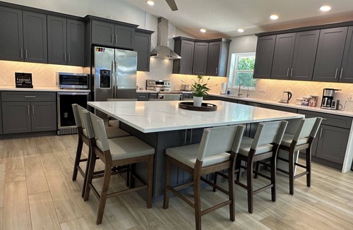 Eastview Manor House | Jupiter Heated Pool/Spa Luxury Home with Private Oasis