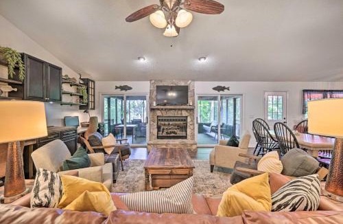Anderson House | Lakefront Anderson Paradise: Dock, Fire Pit!