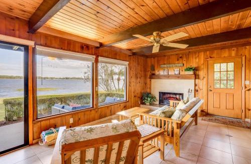 Lake Placid House | Lakefront Home w/Game Room, Kayaks, & Fire Pit